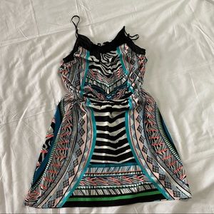 EXPRESS Neon Print Dress
